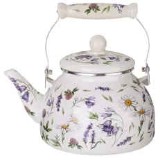 Чайник эмалированный серия Flower Story, 2.6 л - Agness