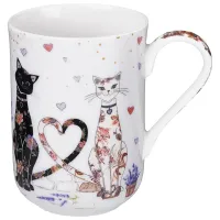 Кружка Лавандовые коты 330 мл – Lefard