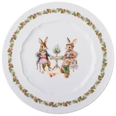 Тарелка обеденная Rabbits Family 25,5 см - Lefard