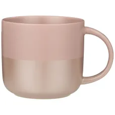 Фарфоровая кружка Velour 440 мл лиловая, 4 штуки – Bronco