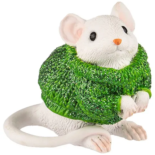 Фигурка мышка в свитере 7*3,5*5 см - Lefard