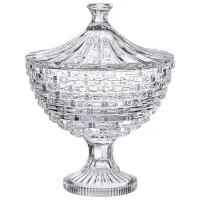 Блюдо с крышкой на ножке Saphir 17,8х25,3 см – Lefard