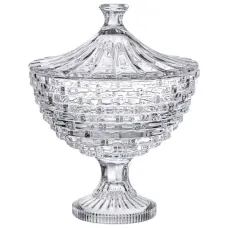 Блюдо с крышкой на ножке Saphir 17,8х25,3 см – Lefard