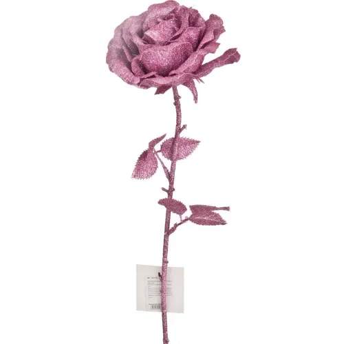 Изделие декоративное роза длина=68 см розовый - Lefard