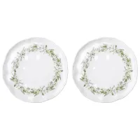 Набор тарелок обеденных Apple Garden 2 штуки 25,5*2,5 см – Lefard