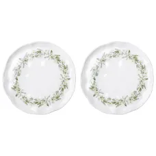 Набор тарелок обеденных Apple Garden 2 штуки 25,5*2,5 см – Lefard