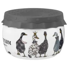 Банка Family Farm с силиконовой крышкой 11,5*11,5*7,5 см 500 мл – Lefard