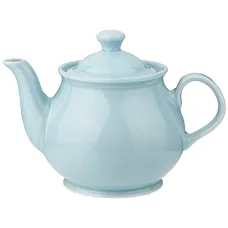 Фарфоровый заварочный чайник tint 600 мл (светло-голубой) - Lefard