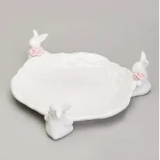 Блюдо сервировочное Кролики 21,5х21,5х6 см – Lefard