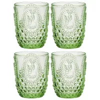 Набор стаканов для воды/сока Sunday Green 4шт/280 мл - Lefard