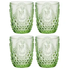 Набор стаканов для воды/сока Sunday Green 4шт/280 мл - Lefard