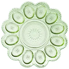 Подставка для 12 яиц Sunday Green 26,5*26,5*2 см - Lefard