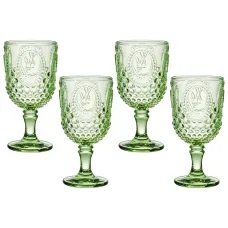 Набор бокалов для вина Sunday Green 4 шт/280 мл - Lefard