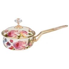 Ковш эмалированный, серия Винтаж, длина=31 см, диаметр=14 см, 900 мл – Lefard