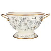 Дуршлаг эмалированный, серия Яблоневый сад, 22*13 см – Lefard