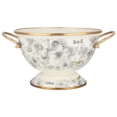 Дуршлаг эмалированный, серия Яблоневый сад, 22*13 см – Lefard