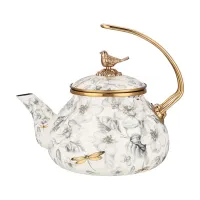 Чайник эмалированный серия Яблоневый сад, 2.2 л подходит для индукцион.плит - Lefard