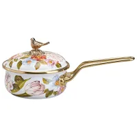 Ковш эмалированный, серия Фландрия, 14 см / 900 мл – Lefard