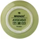 Салатник avocado 300 мл 12*6 см зелёный - Bronco 4 штуки