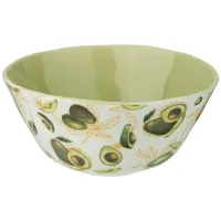 Салатник Avocado 1.4 л 20*9.5 см зеленый - Bronco, 2 штуки