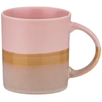 Кружка Sunset 400 мл розовая - Bronco, 2 штуки