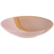 Тарелка суповая sunset 750 мл 21*5 см розовая - Bronco 2 штуки