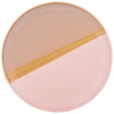 Тарелка закусочная sunset 21 см розовая - Bronco 2 штуки