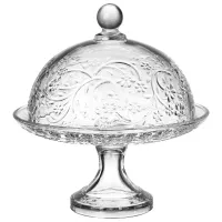 Блюдо сервировочное на ножке с крышкой Blossom 19,5*21,5 см – Lefard