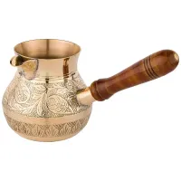 Турка резная 450 мл латунь – Lefard