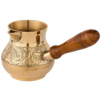 Турка резная 450 мл латунь - Lefard