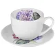 Фарфоровый чайный набор на 4 персоны, 8 предметов, Hortensia, 330 мл – Lefard