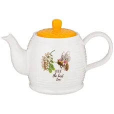 Фарфоровый заварочный чайник honey bee 800 мл - Lefard