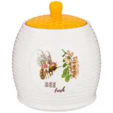 Банка с крышкой honey bee 14*13 см 1 л - Lefard