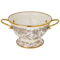 Дуршлаг эмалированный серия Royal Garden 20 см h=14 см d=20 см – Agness