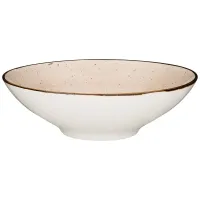 Салатник Nature 21*6 см 750 мл бежевый – Bronco