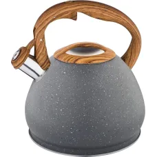 Чайник со свистком 3 л термоаккумулирующее дно, индукция - Agness