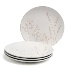Набор тарелок обеденных Grasses 4 штуки диаметр=27 см - Bronco