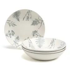 Набор салатников Grasses 4 штуки диаметр=20 см - Bronco