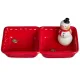 Менажница 2 секции коллекция Christmas Gift 22*11*10,5 см - Lefard