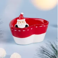 Салатник в форме сердца коллекция Christmas Gift 13,5*13*10,5 см, 300 мл – Lefard
