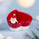 Салатник в форме сердца коллекция Christmas Gift 13,5*13*10,5 см, 300 мл – Lefard