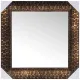 Зеркало в раме цвет: венге с золотом (50*50 38*38)