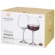 Набор бокалов для вина из 6 шт. alizee/anser 610 мл высота=24 см - Crystal Bohemia
