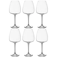 Набор бокалов для вина из 6 штук ALIZEE/ANSER 770 мл, высота 25 см – Crystal Bohemia