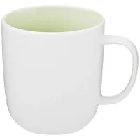 Фарфоровая кружка Velour 400 мл внутри мятная глазурь, 4 штуки – Bronco