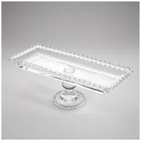 Блюдо сервировочное Sweety на ножке 30х13х10 см - Lefard