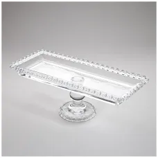 Блюдо сервировочное Sweety на ножке 30х13х10 см - Lefard