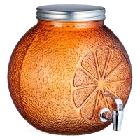 Диспенсер для напитков Orange, 25,5*21,5*25,5 см, 8 л – Lefard