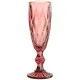 Набор бокалов для шампанского ромбо 6 штук серия muza color 150 мл/высота=20 см - Lefard