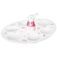 Блюдо для 6 яиц sunday 25,5*20*2 см - Lefard